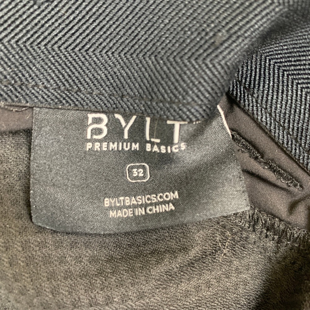 BYLT Ace Jogger Pants‎ Mens 32 Black Stretch Athletic Performance - Picture 2 of 10